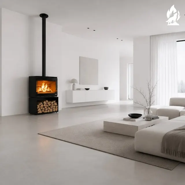 Wood-burning stove Thermorossi Fullmoon