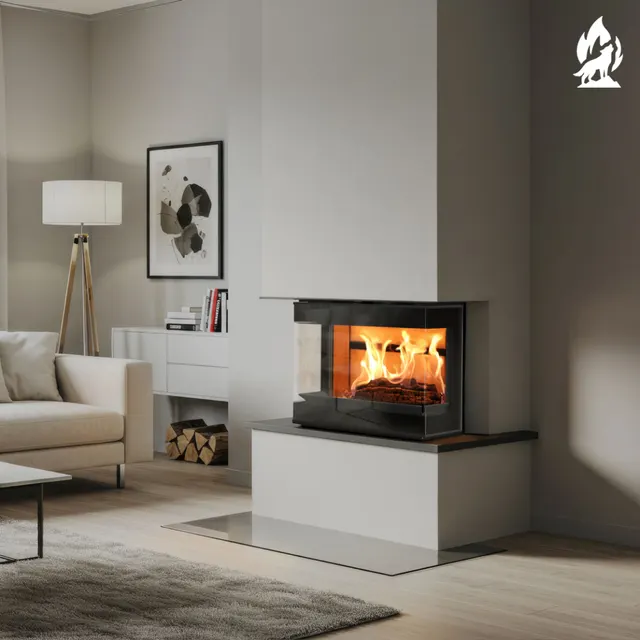 Wood-burning insert Nobis Efrem View 700/49