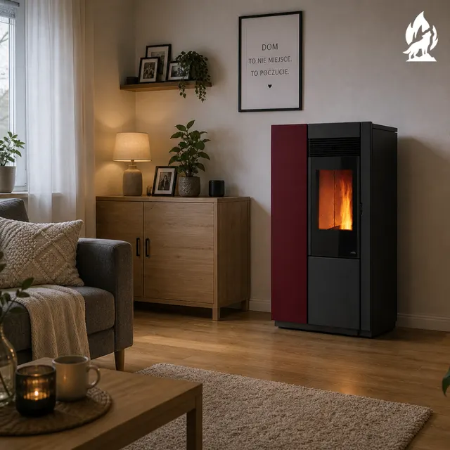 Pellet stove Nobis 12 Elana V steel bodro