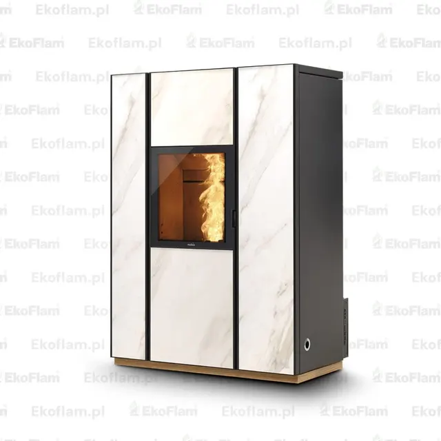 Hybrid stove Nobis Unica 10 V gres carrara