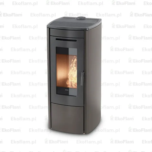 Pellet stove Klover Soft 80 Air steel bronze