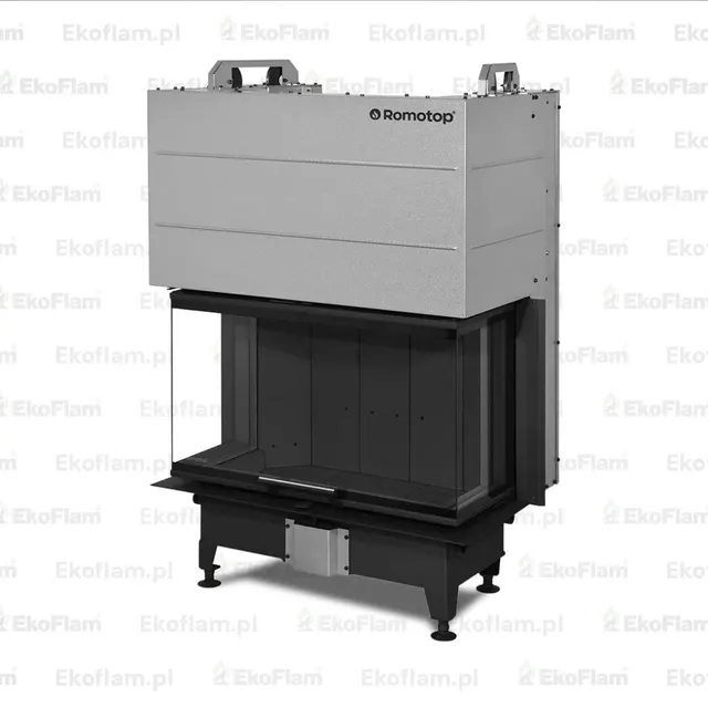 Kominek na drewno Romotop HEAT C 3G L 50.52.31.26 ciemny