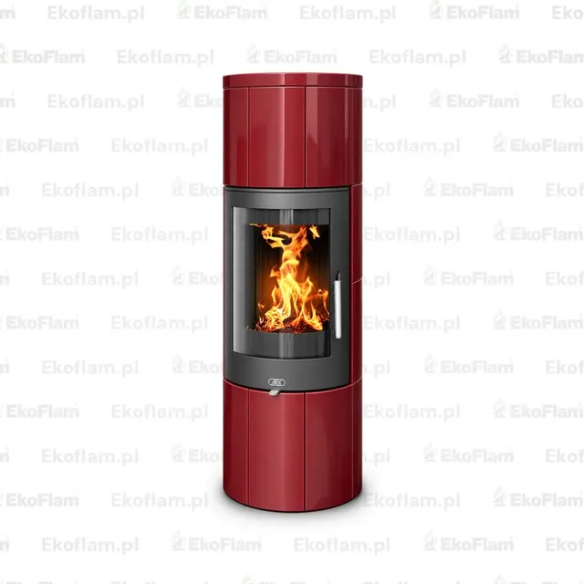 Wood-burning stove ABX Galie bordo