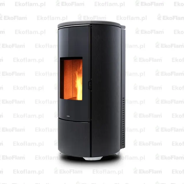 Pellet stove Nobis H10/12 Shape glass carbon