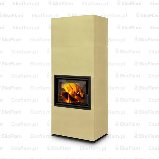 Wood-burning stove Romotop Solid F Top Maiolica  63600