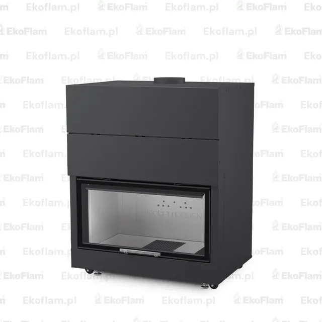 Wood-burning insert Moretti Design Monodesign 90