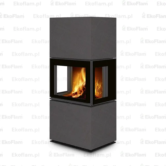 Wood-burning stove Romotop Lera C G Maiolica 47608