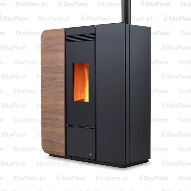 Pellet stove H17 Light wood walnut