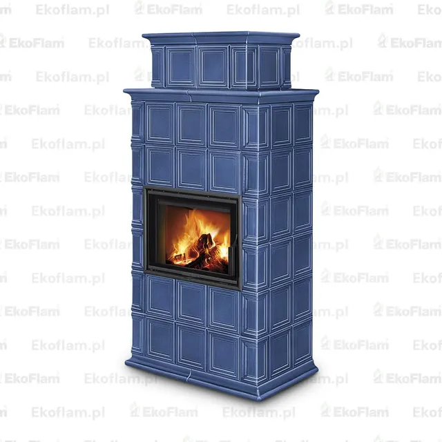 Wood-burning stove Romotop Baracca 11 H Maiolica 22202