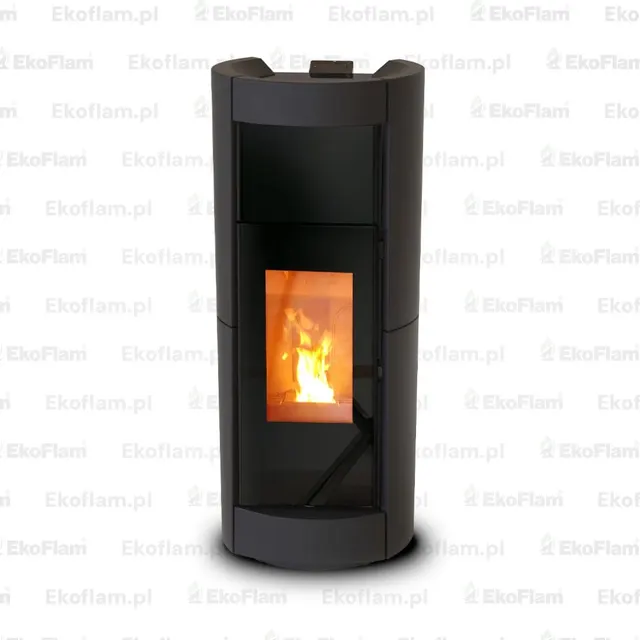 Wood-burning stove Thermorossi Chic Maiolica black