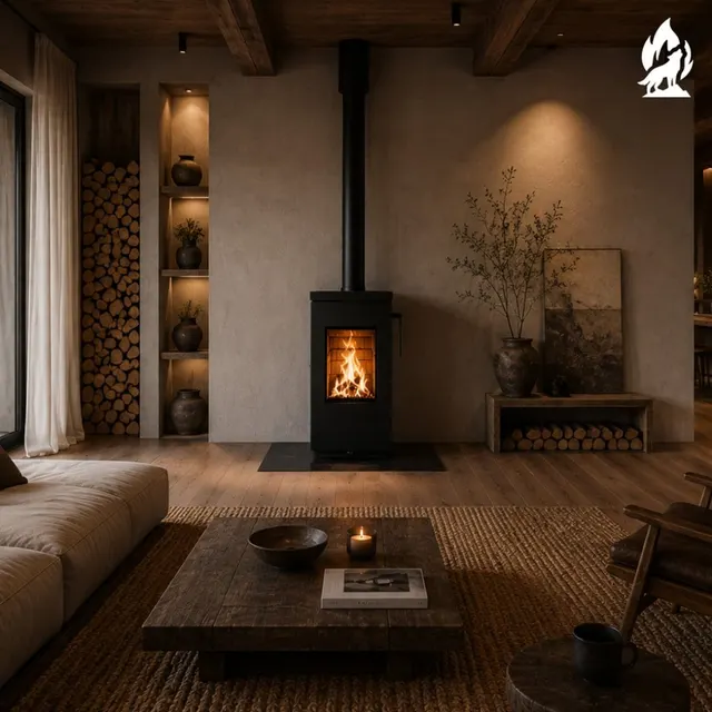 Wood-burning stove Thermorossi Zen