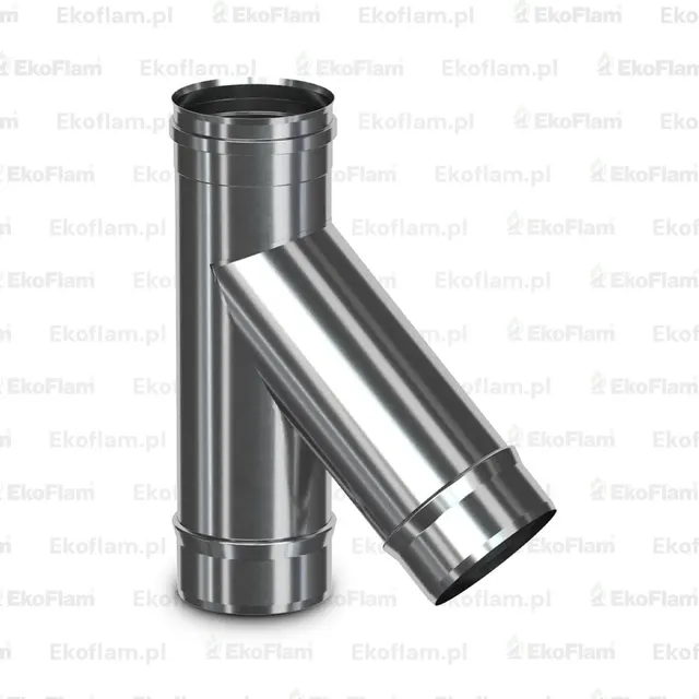 BI-Pellet 80/130 EDPA H adapter z wlotem powietrza w kolorze RAL9030