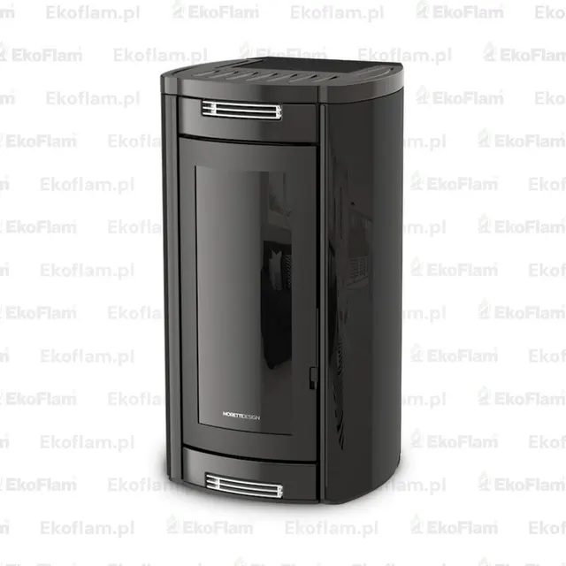 Pellet stove Moretti Design Aladino Aqua Style 14 steel black