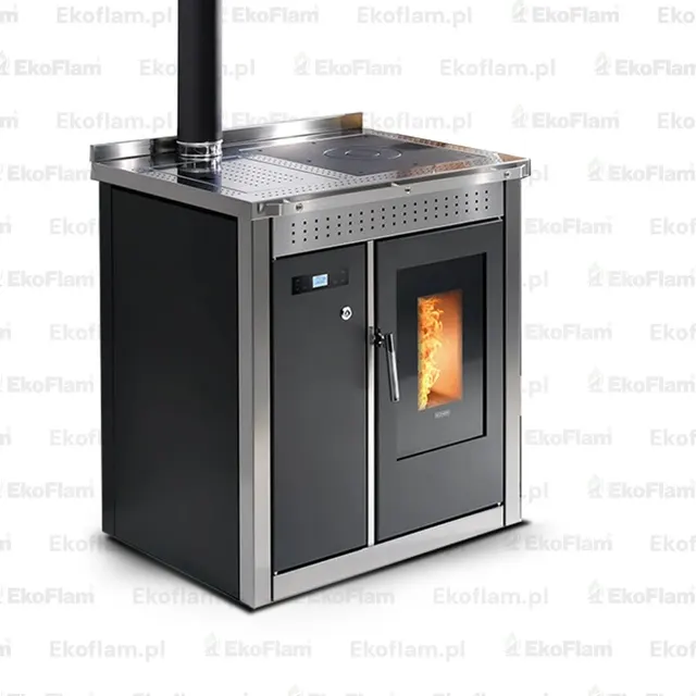 Kuchnia na pellet Klover Smart 80 Inox