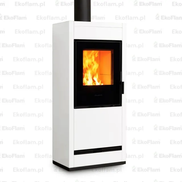 Hybrid stove Piazzetta E228 A ceramic white
