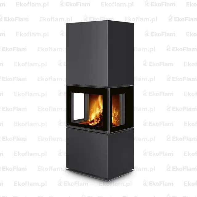 Wood-burning stove Romotop Lera CG H metal