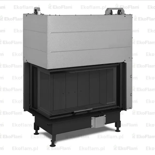 Wood-burning insert Romotop HEAT L 3G L 81.51.40.26 left dark