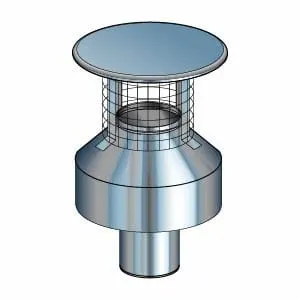BI-Pellet 80/130 CTIV canopy with air intake