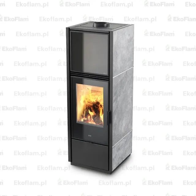 Wood-burning stove Klover Swiss Core gres grey