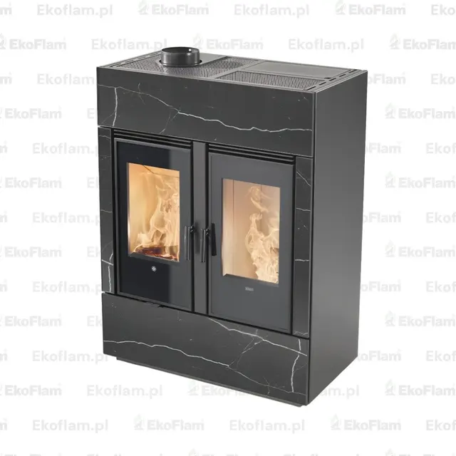 Hybrid stove Klover Dual Air gres night