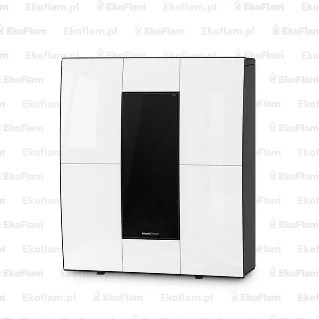 Pellet stove Moretti Design Compact Relax Glass 10 glass white