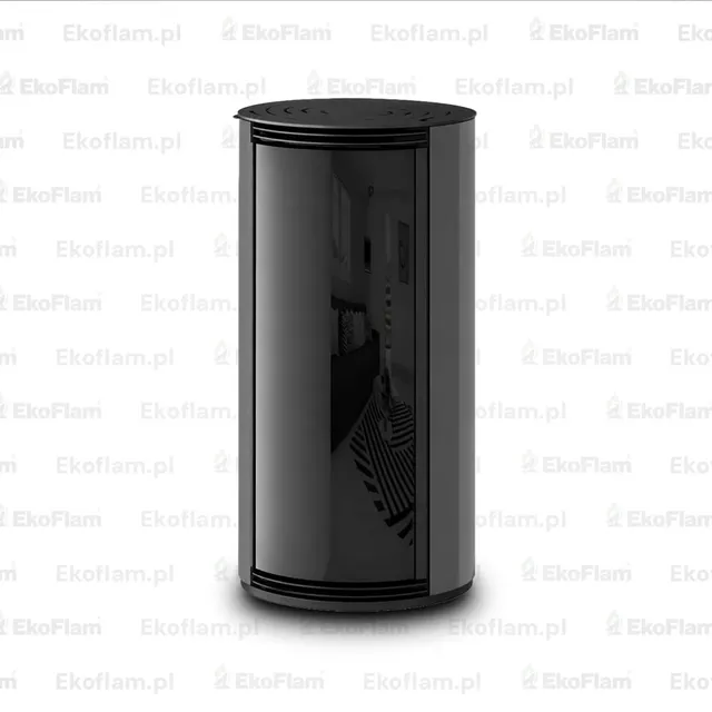 Pellet stove Moretti Design Trifolium Air glass grey