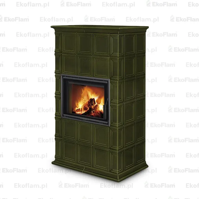 Wood-burning stove Romotop Baracca 11 Maiolica 12302