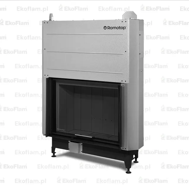 Kominek na drewno Romotop HEAT 3G L 88.66.06 ciemny