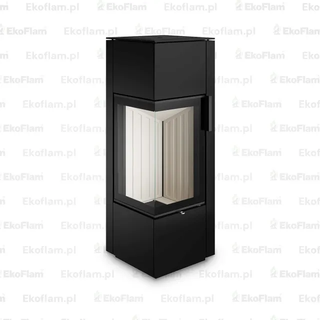 Wood-burning stove Spartherm Piko S Steel black