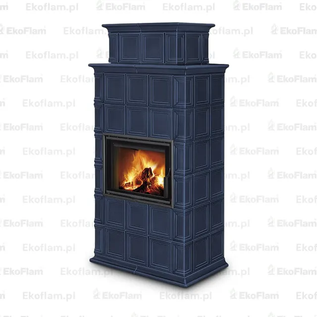 Wood-burning stove Romotop Baracca 11 H Maiolica 23203