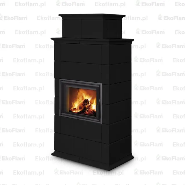 Wood-burning stove Romotop Baracca 10 H Maiolica 49000