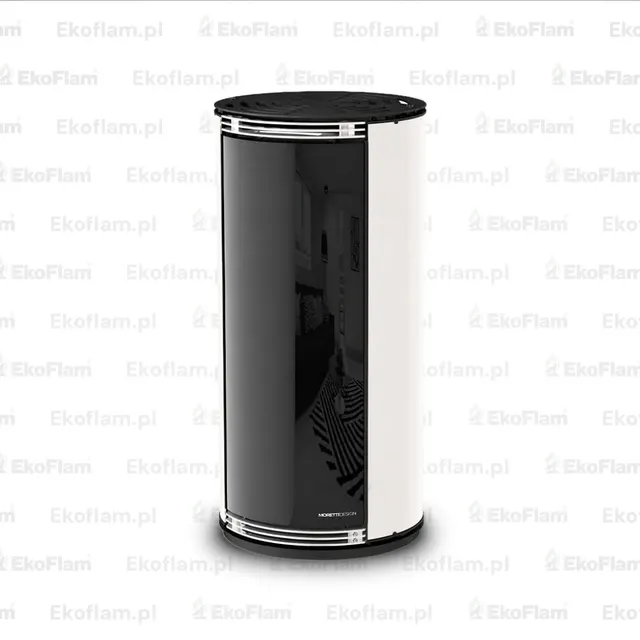Pellet stove Moretti Design Globe Glass Relax 9 white
