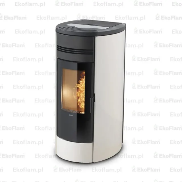 Pellet stove Klover Style 180 steel avorio
