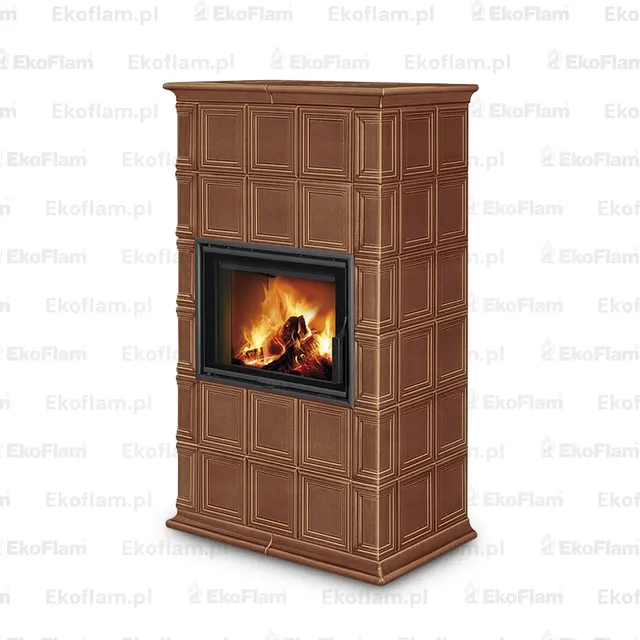 Wood-burning stove Romotop Baracca 11 Maiolica 63100