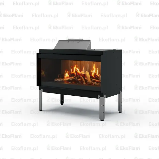Holographic fireplace Nobis Janus 90
