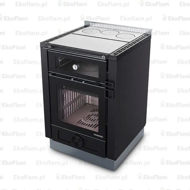 Piec kuchenny na drewno Thermorossi Aurora 60 Easy