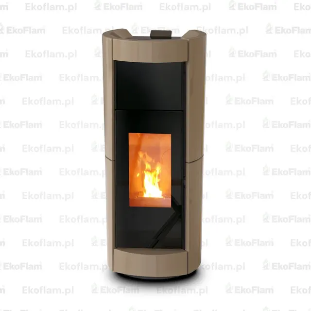 Pellet stove Thermorossi Chic Supreme Idra Maiolica turtledove
