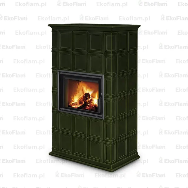 Wood-burning stove Romotop Baracca 11 Maiolica 19301