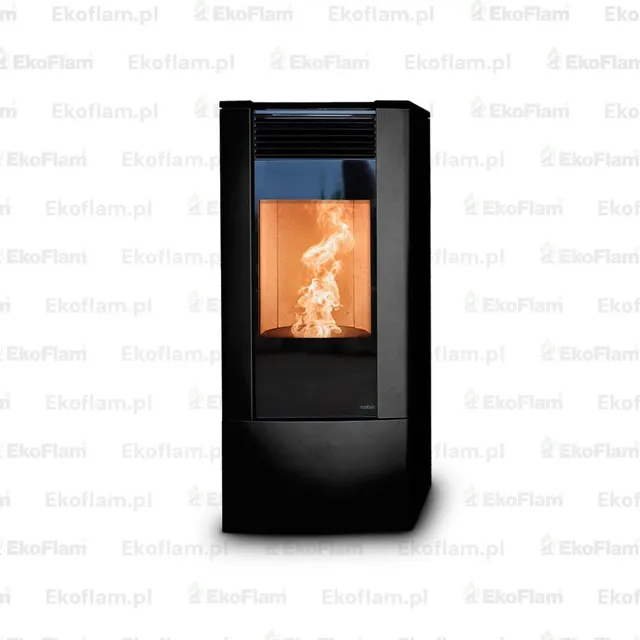 Pellet stove Nobis 7/10 Lisa V steel black