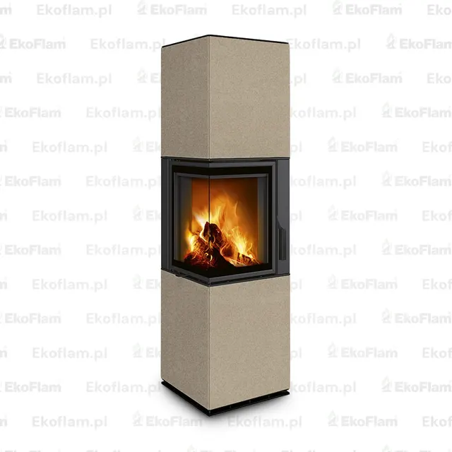 Wood-burning stove Romotop Harmony L HA Maiolica 61660