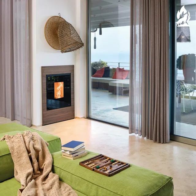 Pellet insert Nobis HB14/17 Ulisse wood walnut