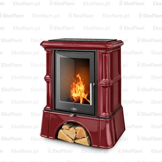Wood-burning tiled stove ABX Bavaria EX bordo