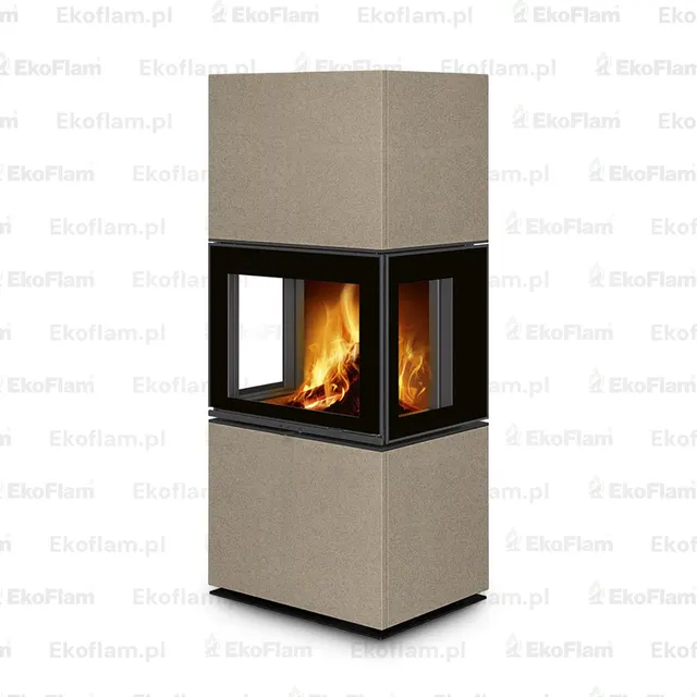 Wood-burning stove Romotop Lera C G Maiolica 61660