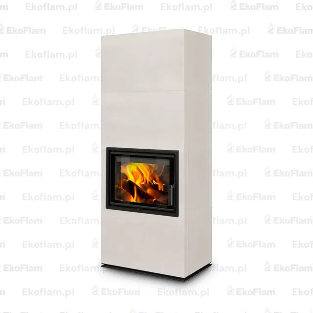 Kominek na drewno Romotop Solid F ceramika  83606 melanit