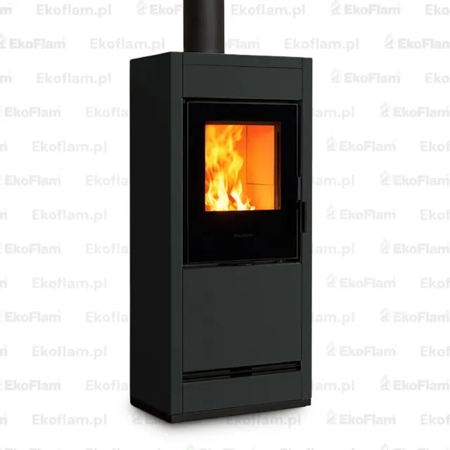 Hybrid stove Piazzetta E228 A ceramic black