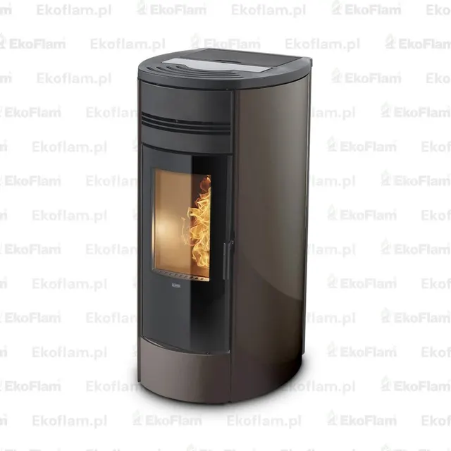 Pellet stove Klover Style 180 steel bronze