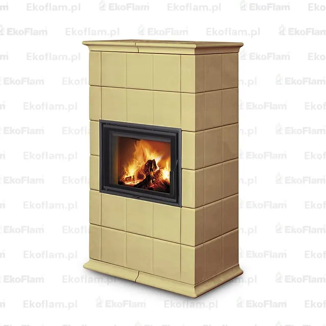 Wood-burning stove Romotop Baracca 10 Maiolica 63360