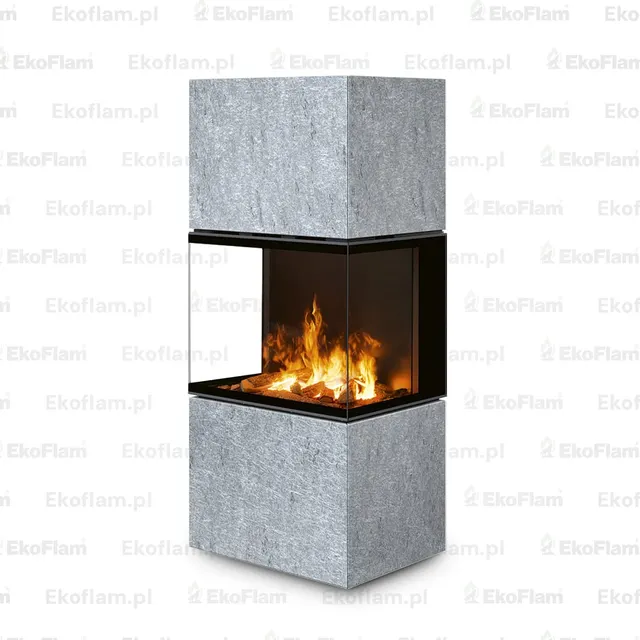 Electric fireplace Romotop e-Lera C 20 stone