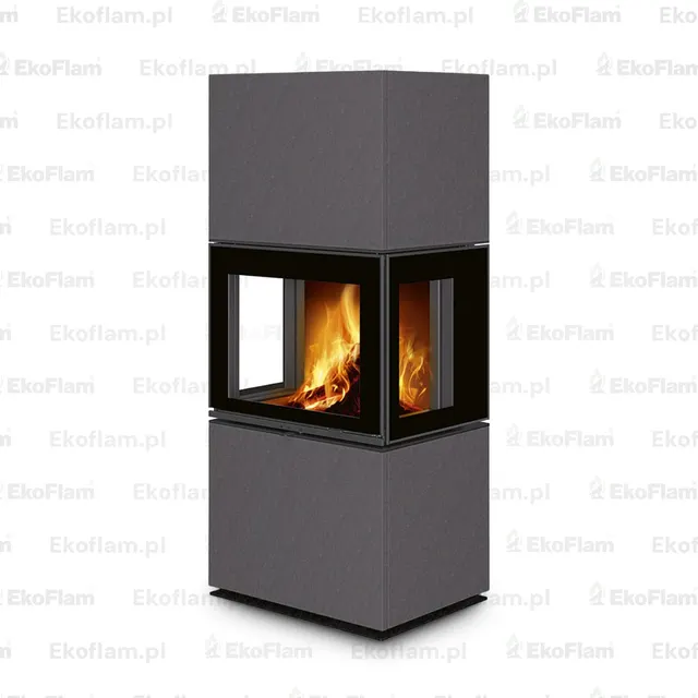 Wood-burning stove Romotop Lera C G Maiolica 57558
