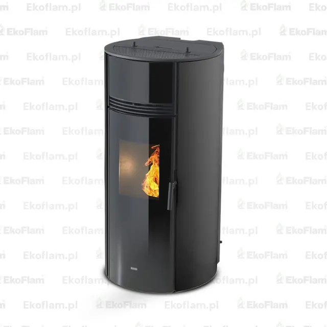 Pellet stove Klover Thermosuper 120 steel black